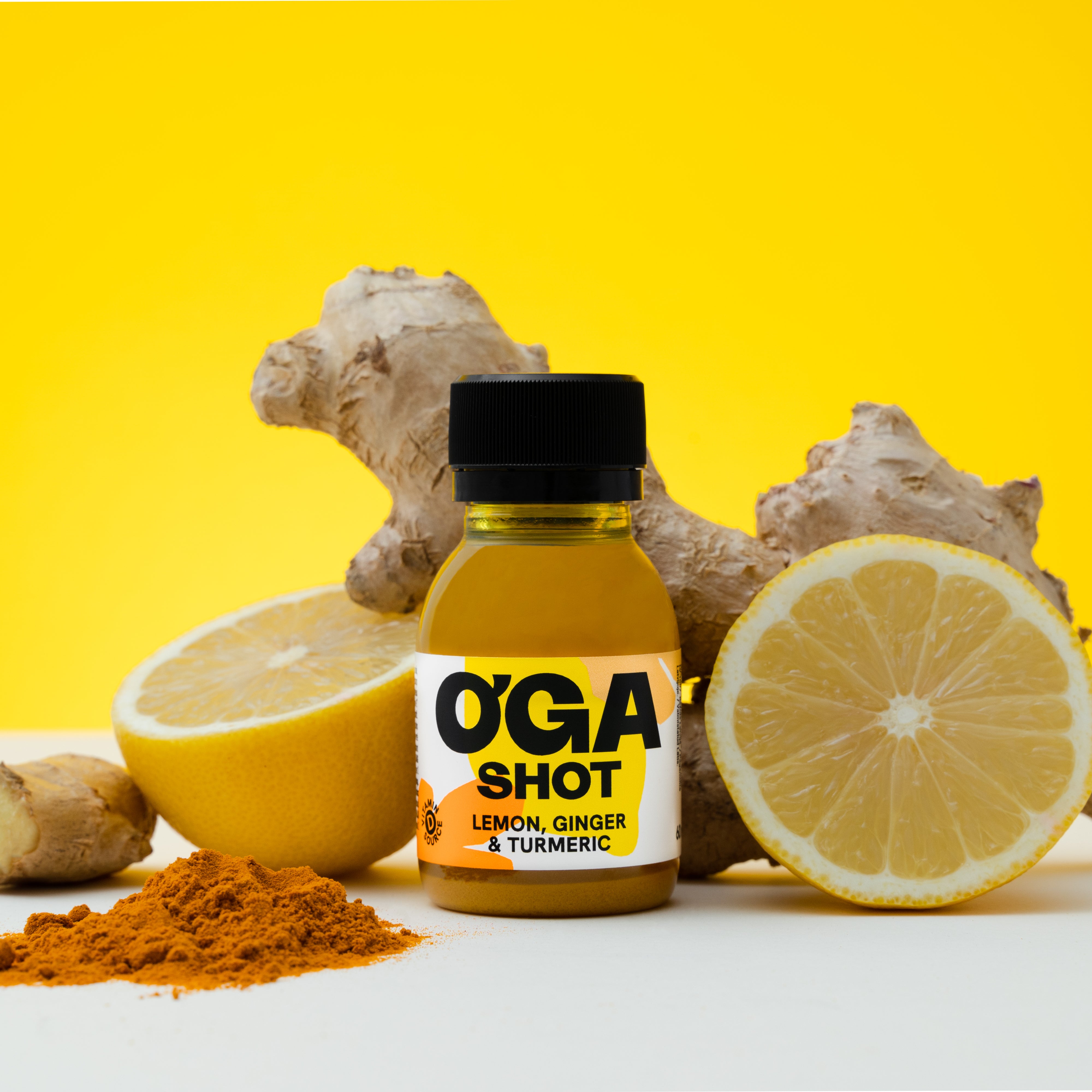 OGA SHOT Lemon & Ginger with Turmeric