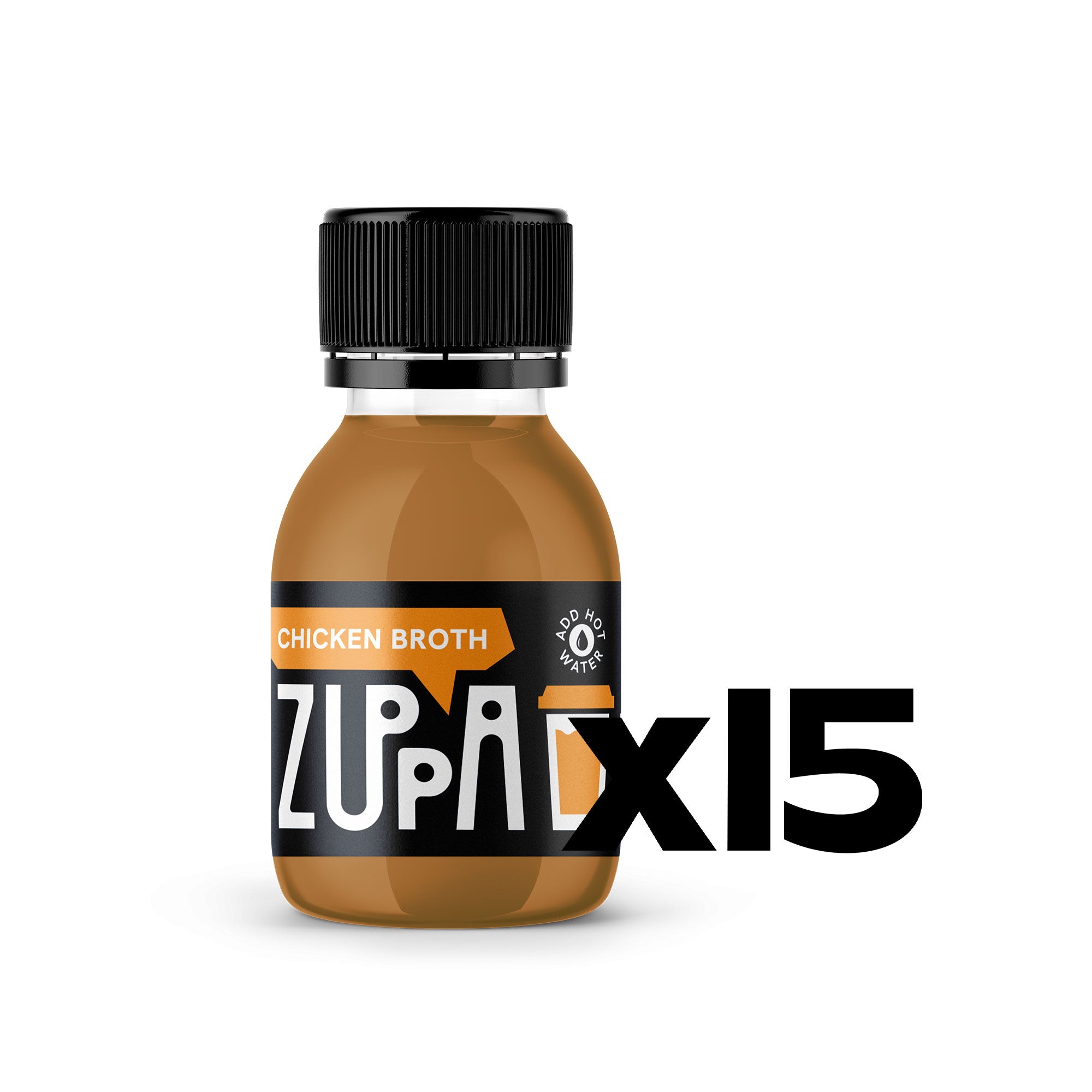 ZUPPA BY OGA Chicken broth Set, 1 flavor x 15