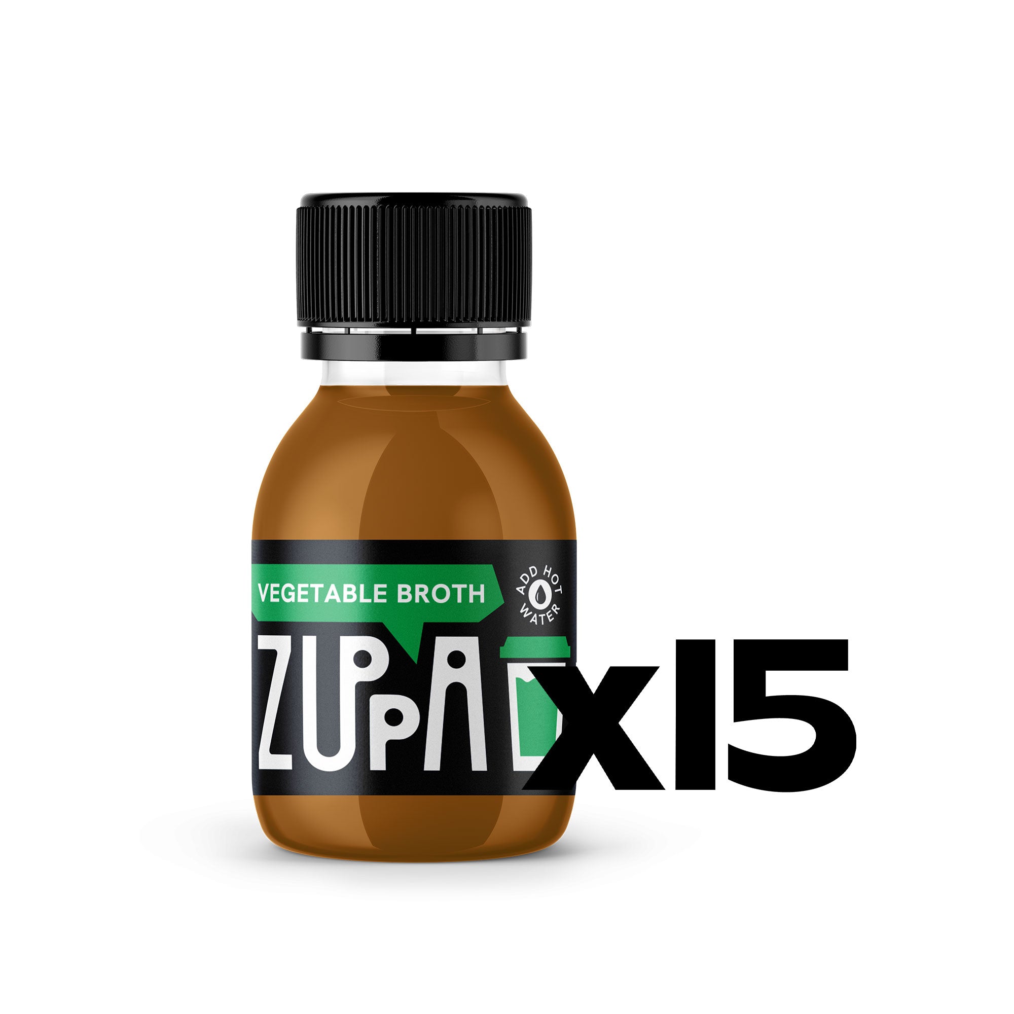 ZUPPA BY OGA Vegetable broth Set, 1 flavor x 15
