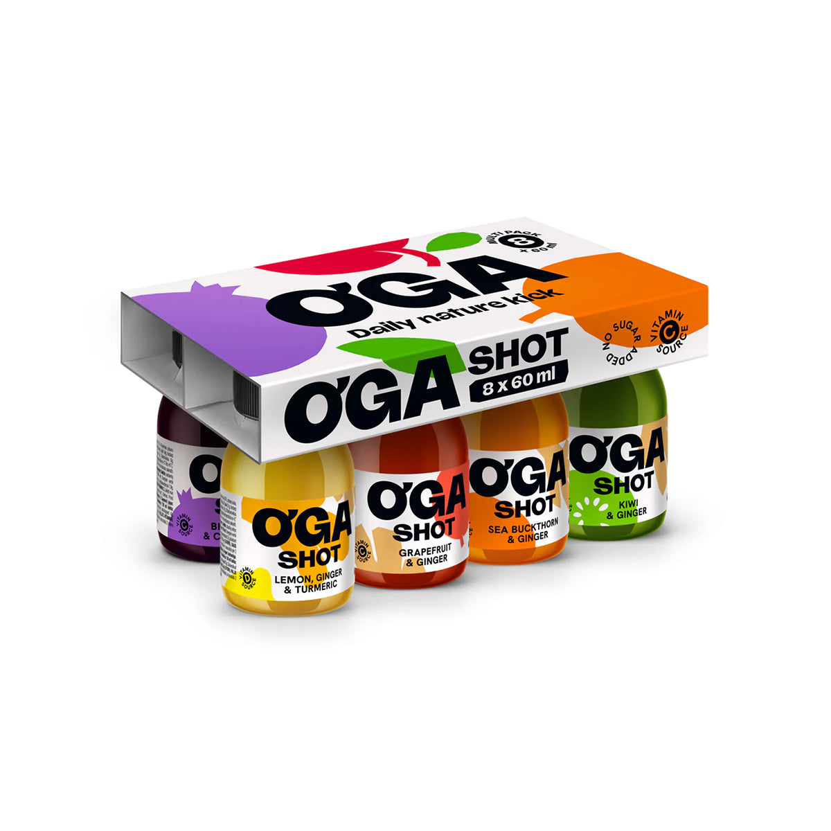 OGA SHOT Daily Set, 8 flavors x 1